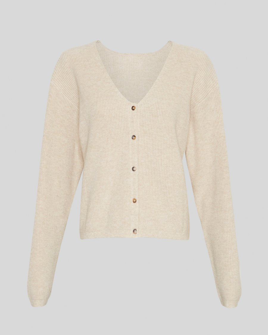 MSCH Klaka Reversible Cardigan in Oatmeal