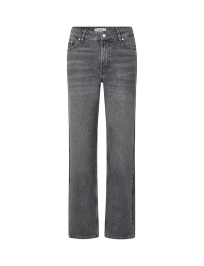 MbyM Jays Straight Leg Jeans in Black Grey Wash