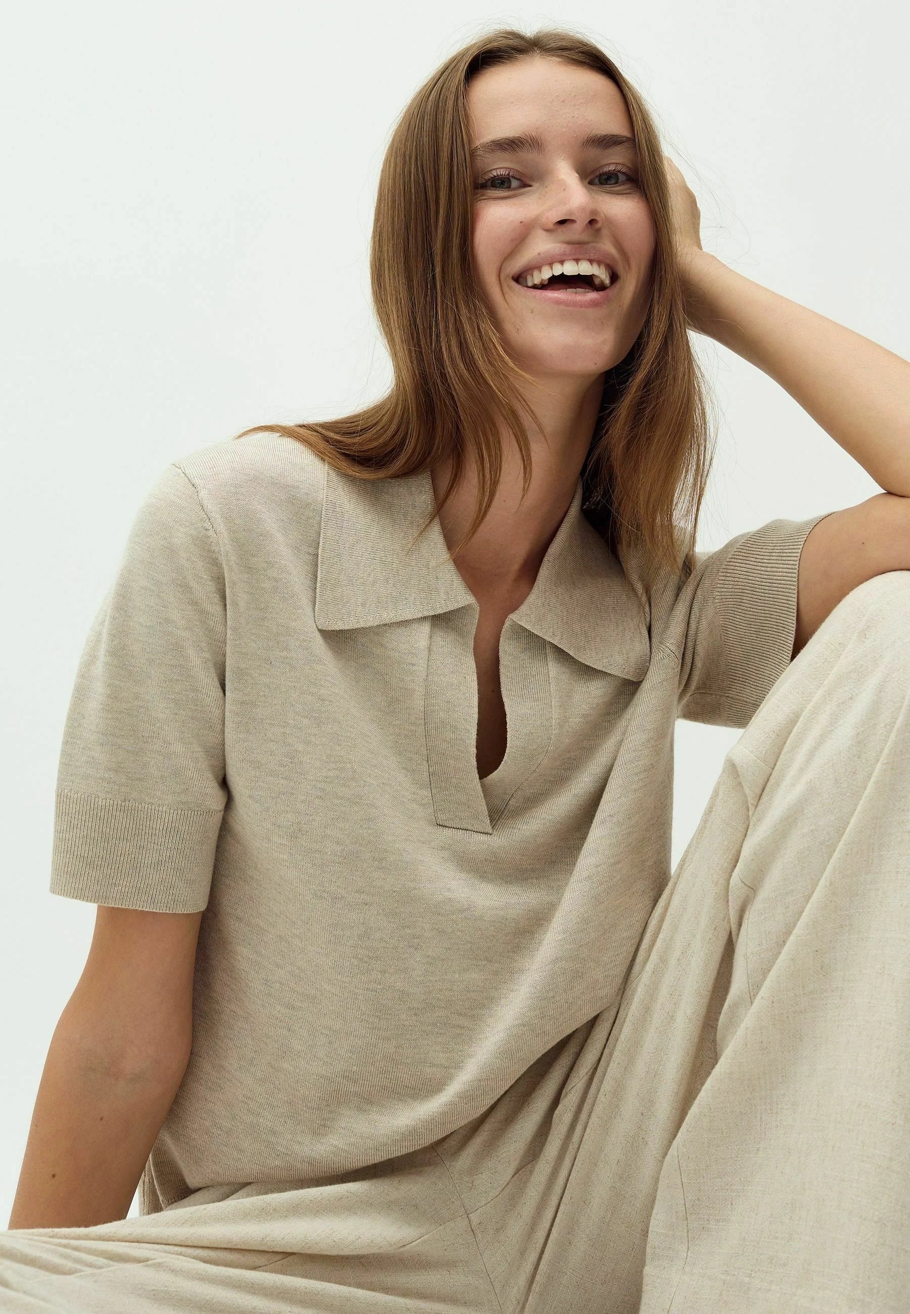 MbyM Sika Jumper in Oyster Mix