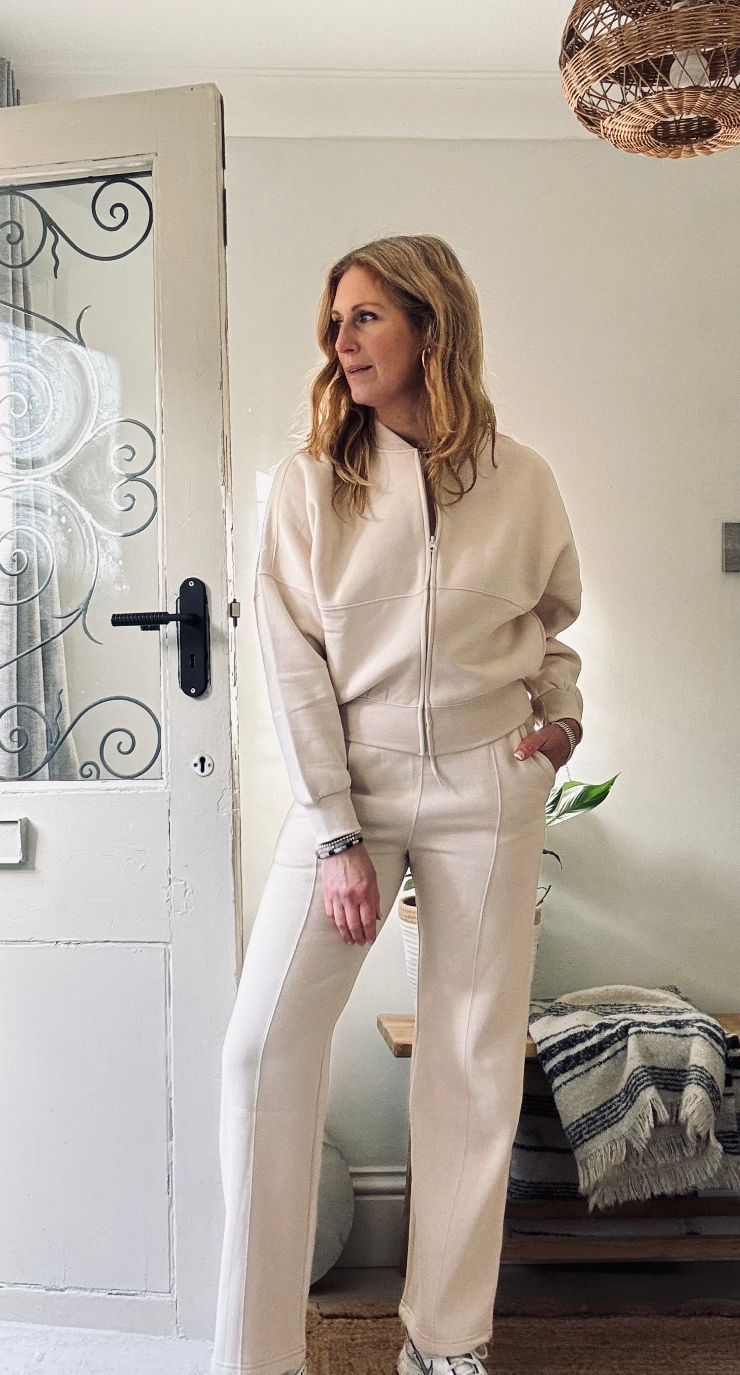 Pippa Cream Jogger