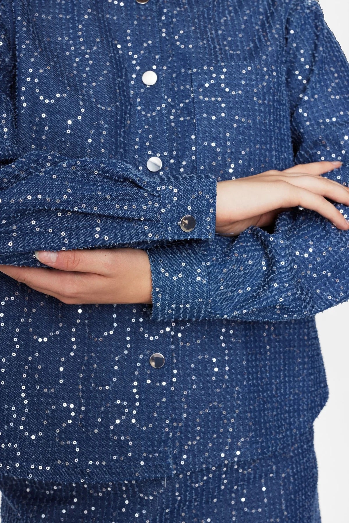 Nujourney Denim Shirt - Medium Blue