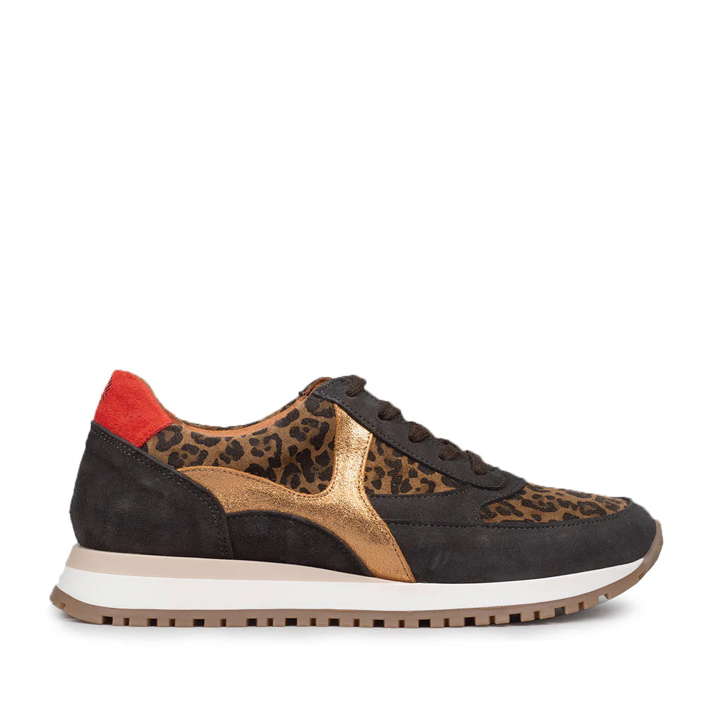 Esska Cinda Vegan Trainers in Leopard