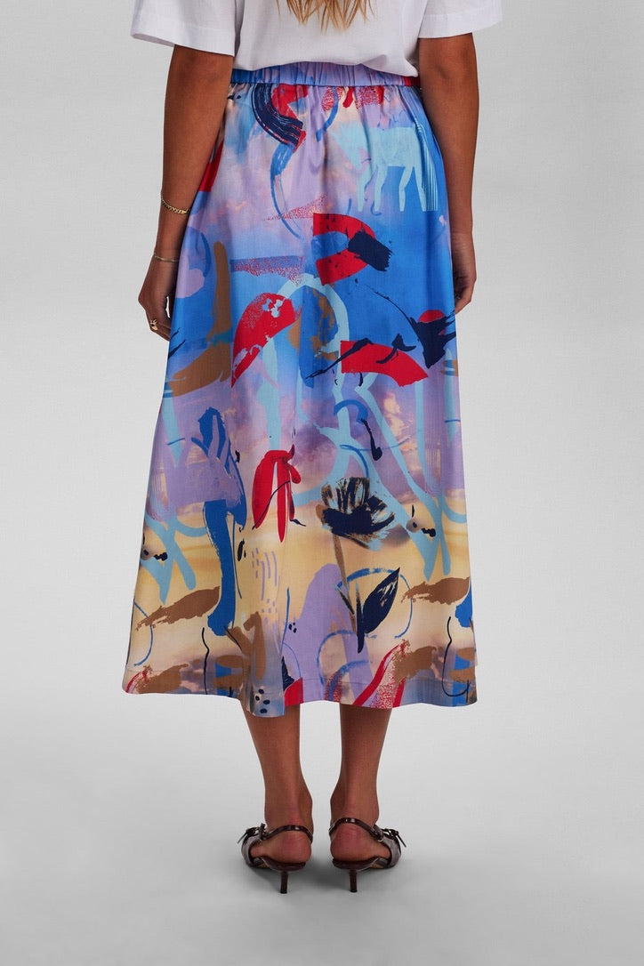 Nümph Nugloria Skirt in Regatta Print