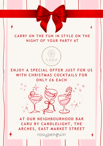 Book Your Christmas Party Night Round at Ours...