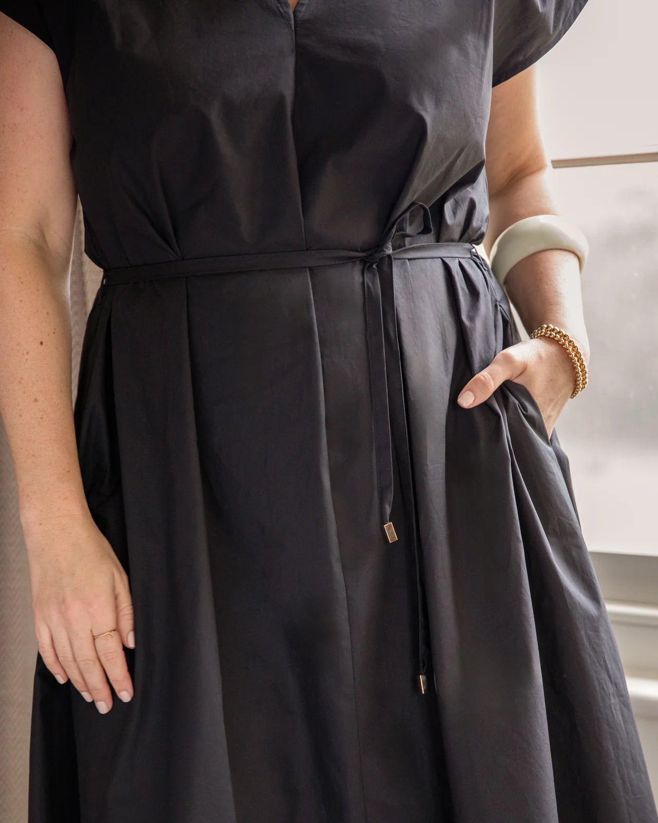 Alana Dress in Black (one size)