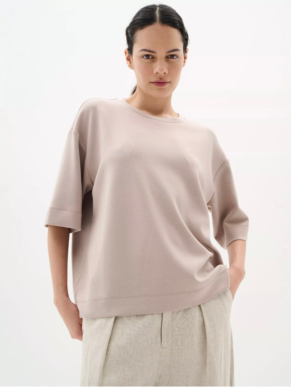 InWear Pannie Oversized T-Shirt In Stone