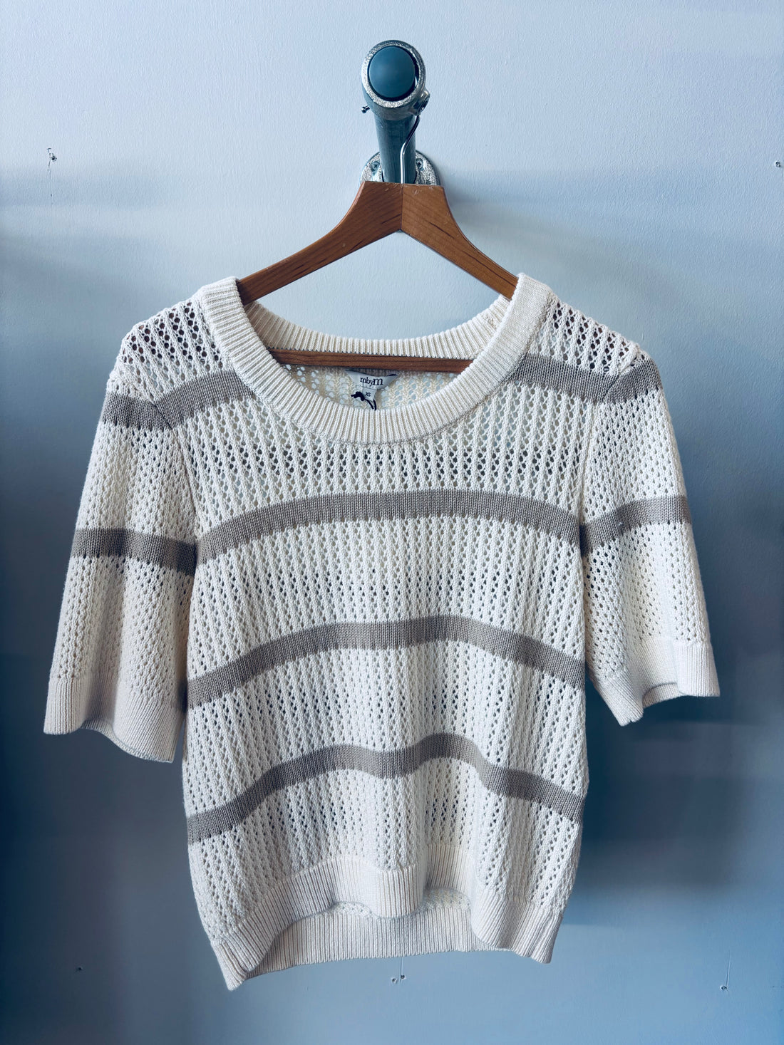 MbyM Neale-M Knit in Sugar Stripe