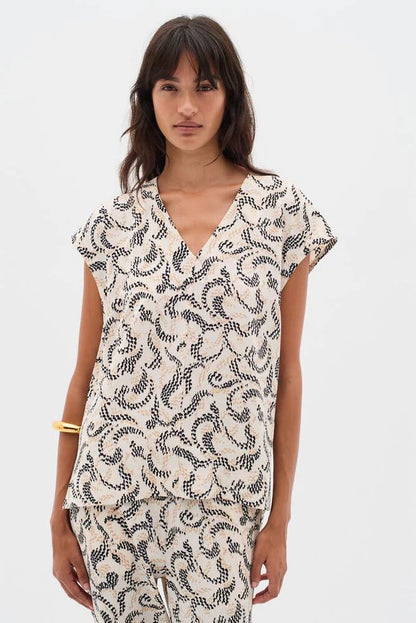 InWear Yafa Printed Top IW Top