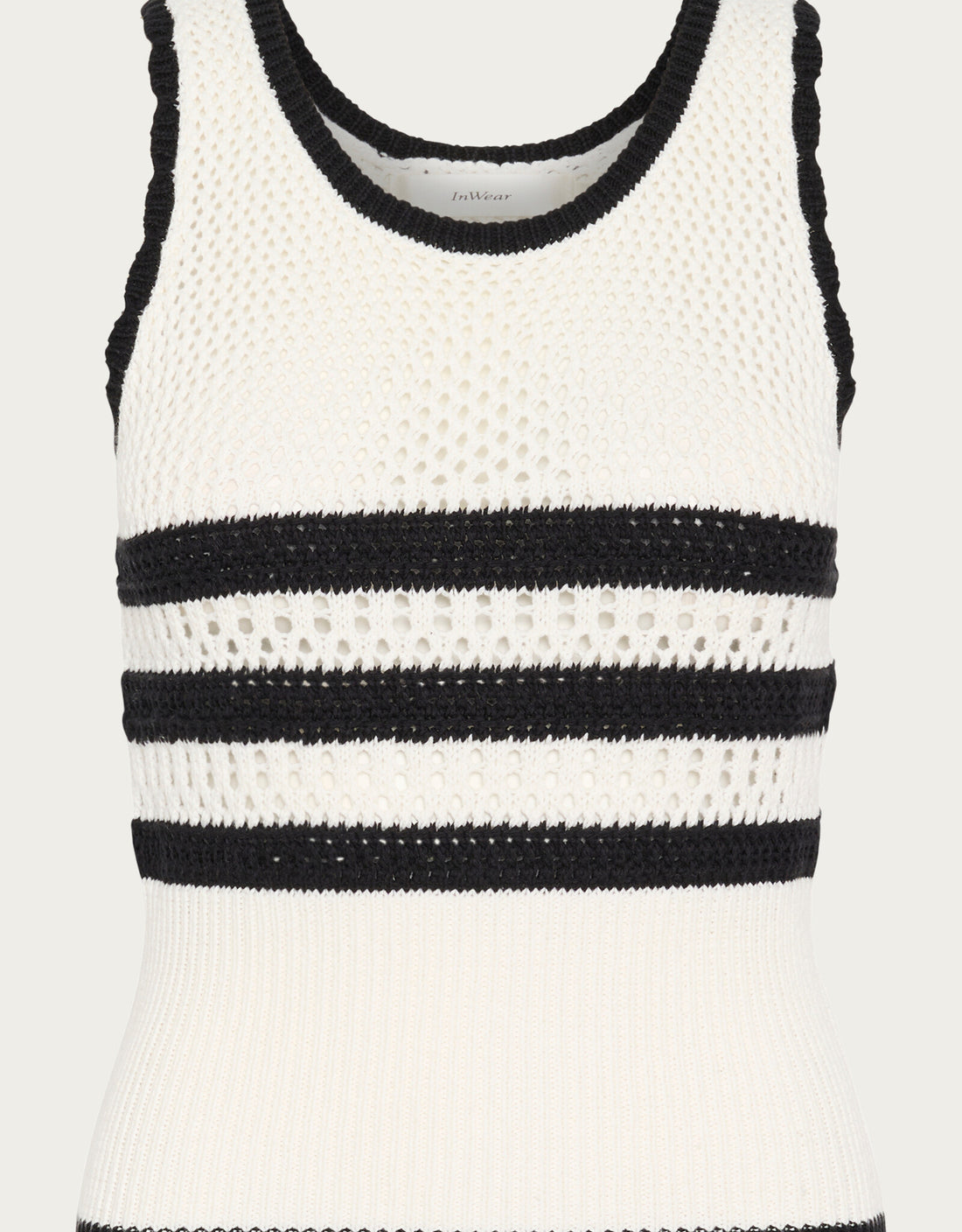 InWear Yancy Knitted Striped Tank Top IW Top