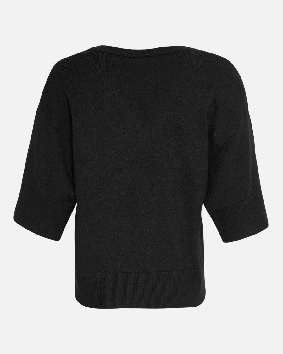 MSCH Eslina Rachelle 2/4 Sleeve Sweatshirt In Black