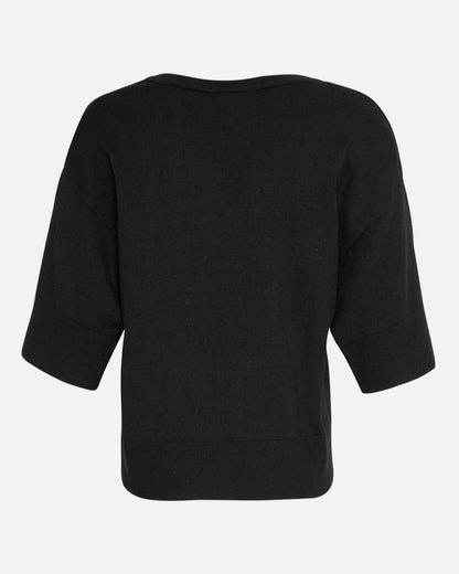 MSCH Eslina Rachelle 2/4 Sleeve Sweatshirt In Black