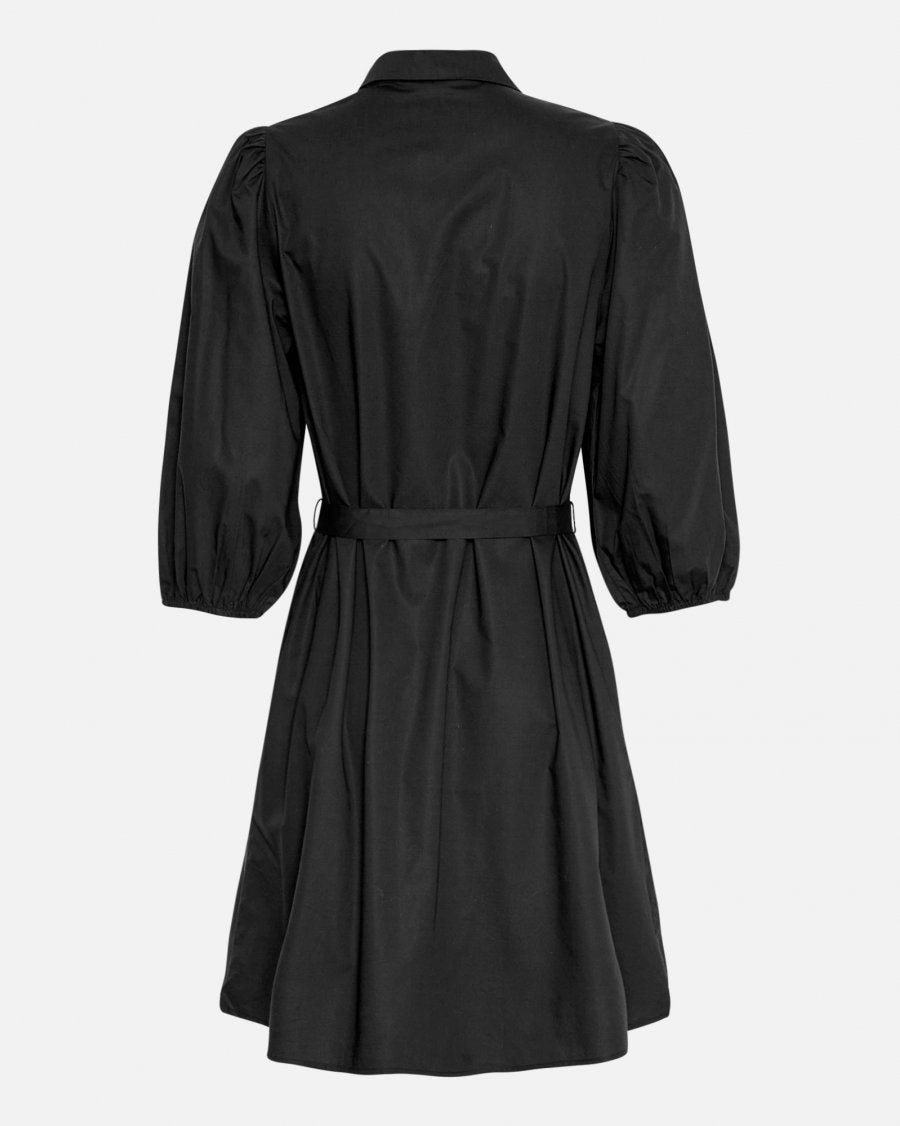 MSCH Cedrica Abiella 3/4 Sleeve Dress In Black