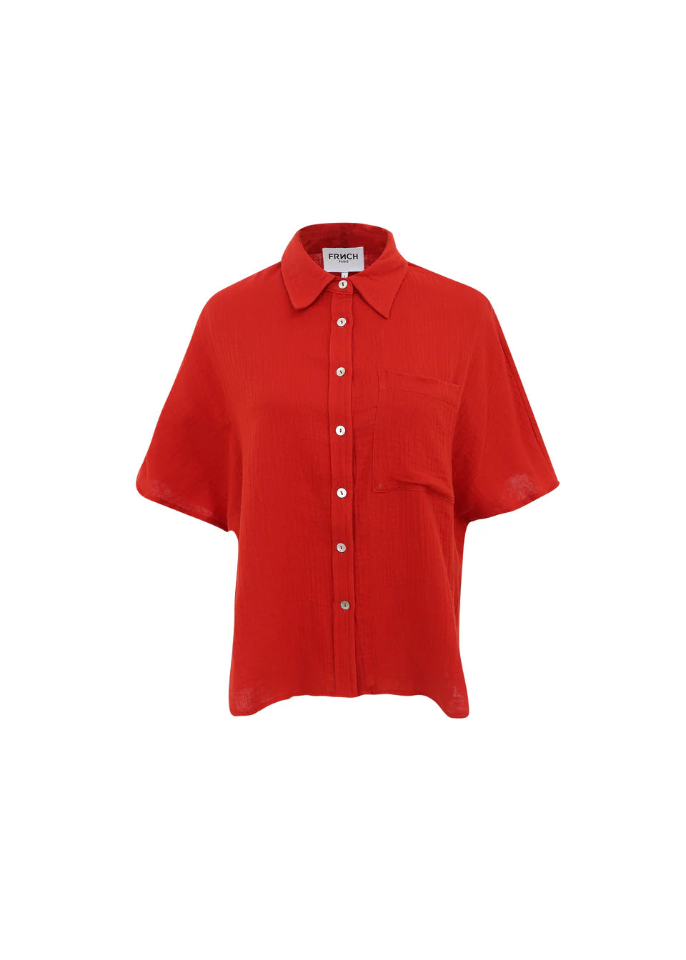 FRNCH Eleanore Shirt In Brick