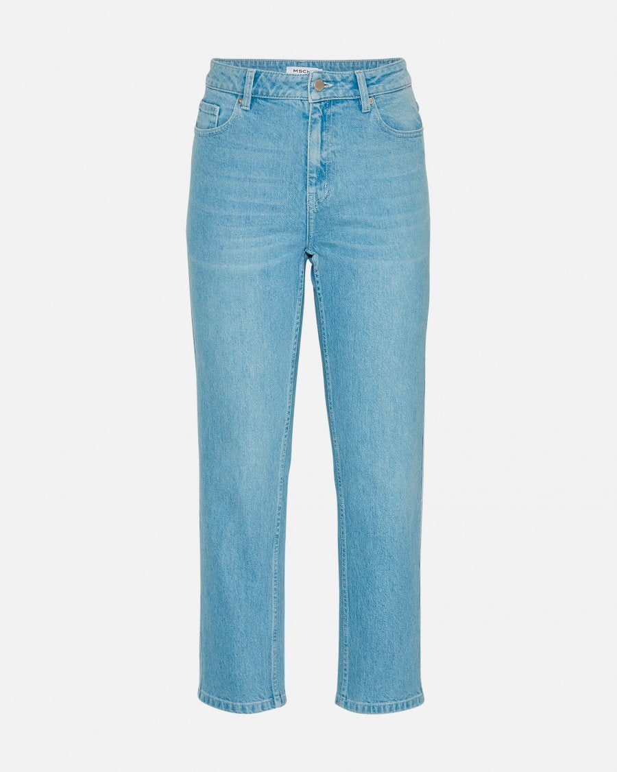 MSCH Kiea Slim Fit Cropped Jean In Light Wash