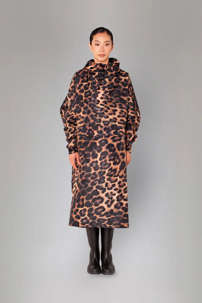 Rain Kiss Dark Leopard - Rain Poncho (ONE SIZE)