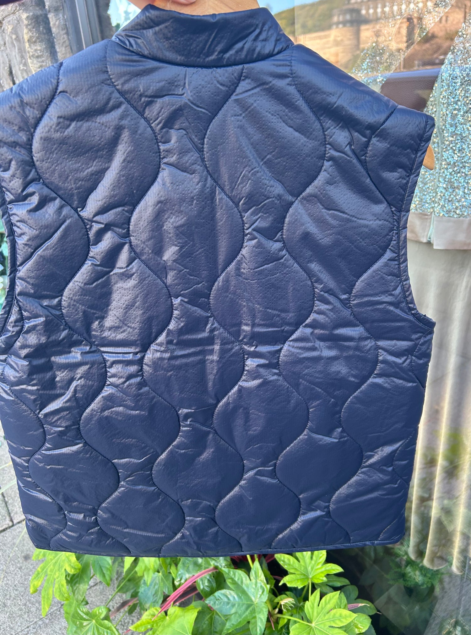 MbyM Shahin Puffer Vest in Night Sky