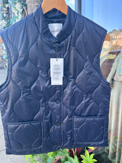 MbyM Shahin Puffer Vest in Night Sky