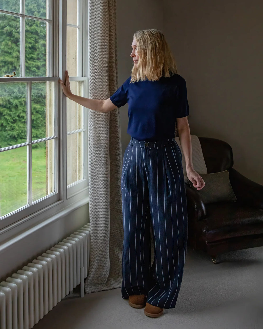 Paloma Jumper in Navy (one size)