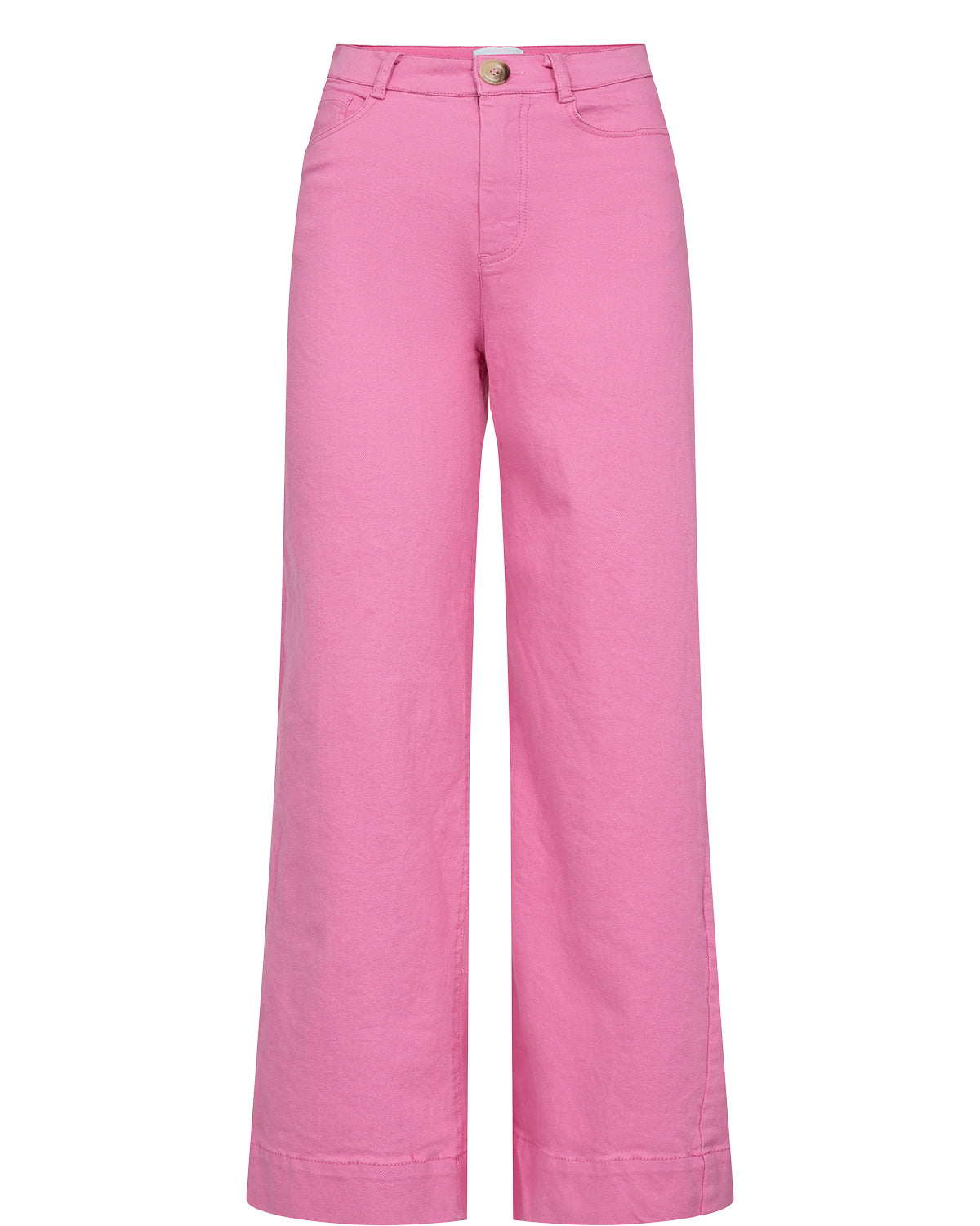 Nümph Nululu Cropped Jeans in Pink Cosmos