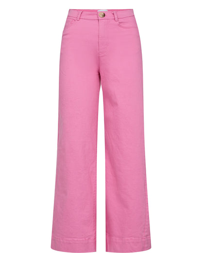 Nümph Nululu Cropped Jeans in Pink Cosmos