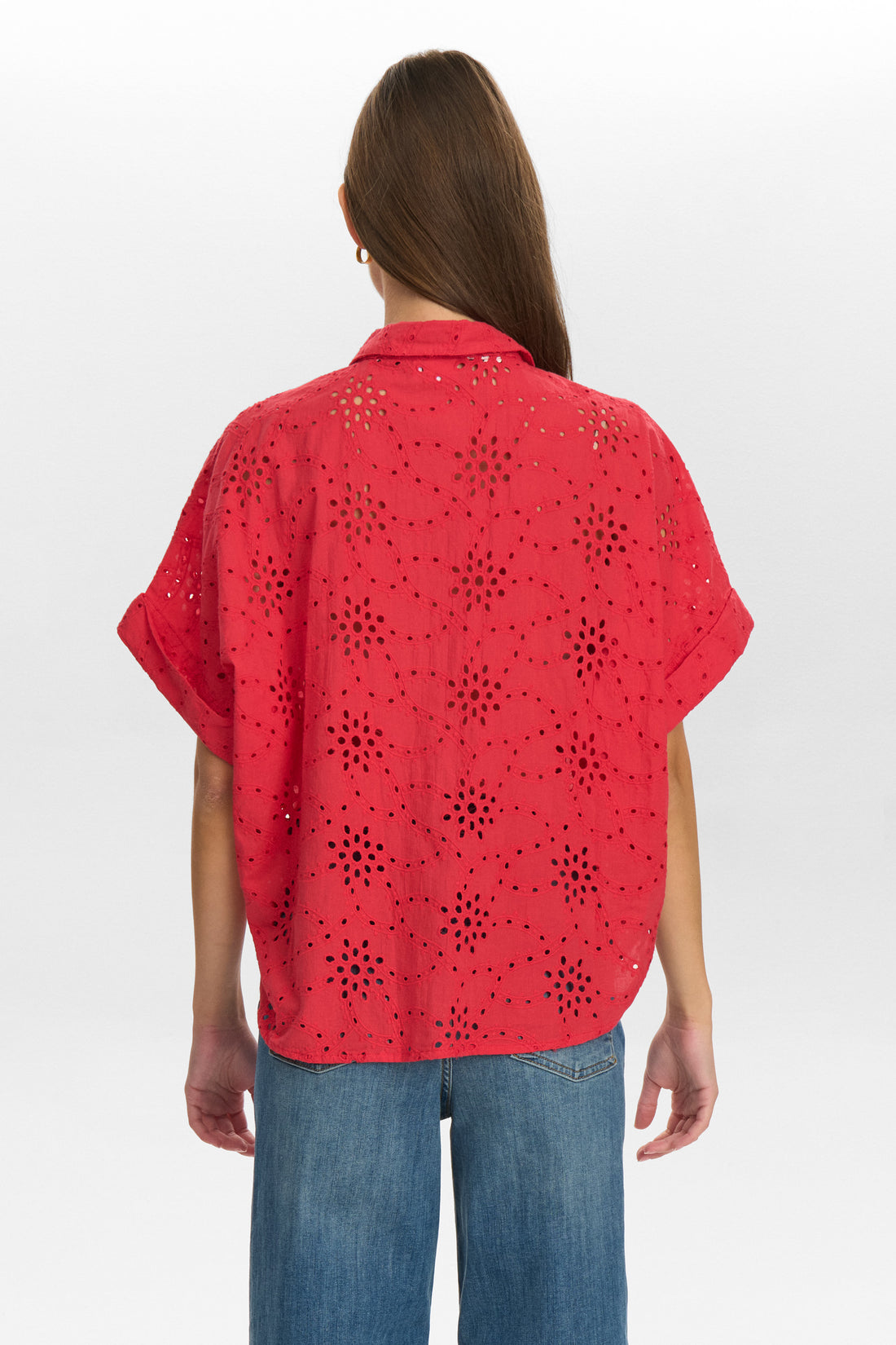 Nümph Nukarissa Shirt in Geranium