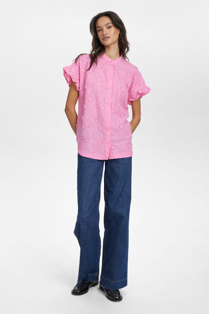 Nümph Nugisella Shirt in Pink Carnation