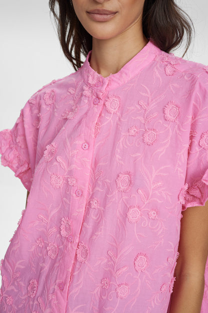 Nümph Nugisella Shirt in Pink Carnation