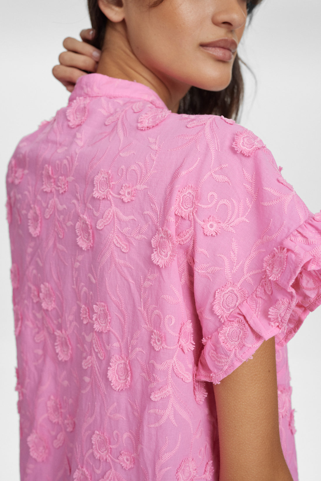 Nümph Nugisella Shirt in Pink Carnation