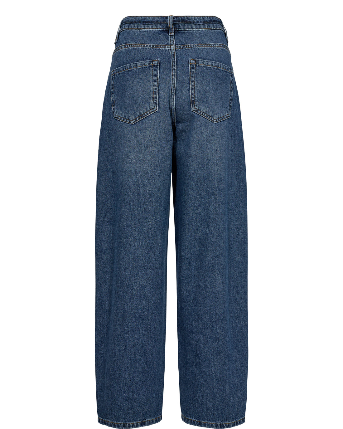 Numph Nutokyo Barrel Cut Jean in Medium Blue