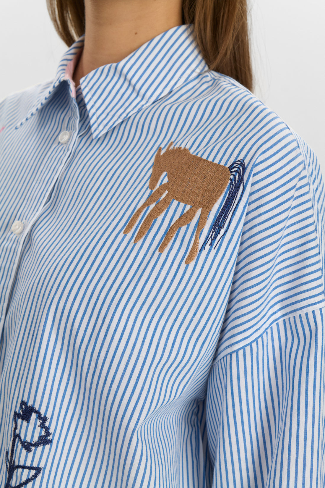 Numph Nudeora Shirt in Regatta Stripe