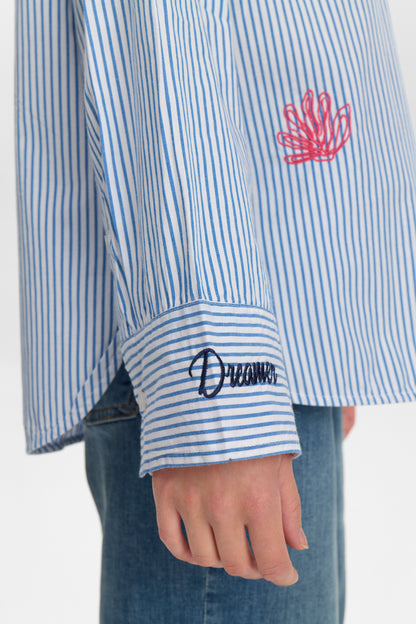 Numph Nudeora Shirt in Regatta Stripe
