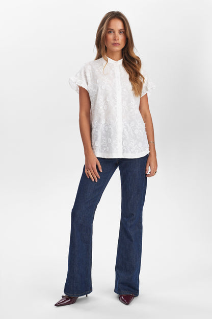 Nümph Nugisella Shirt in Bright White