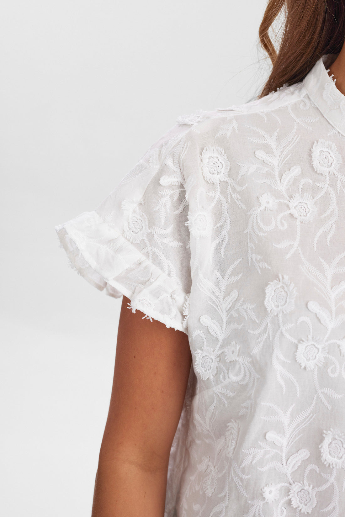 Nümph Nugisella Shirt in Bright White