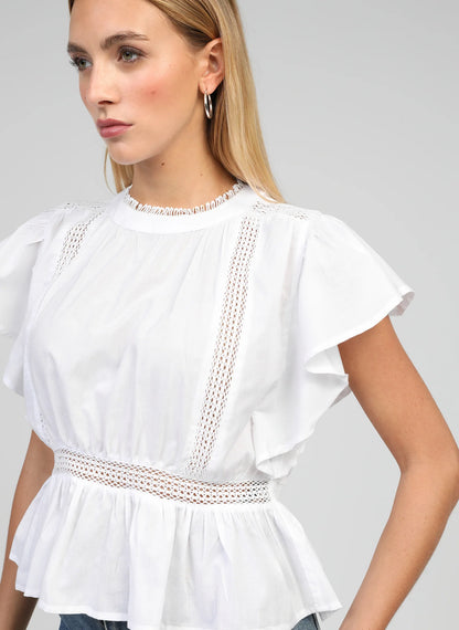 ANGE SALEKINA White Top