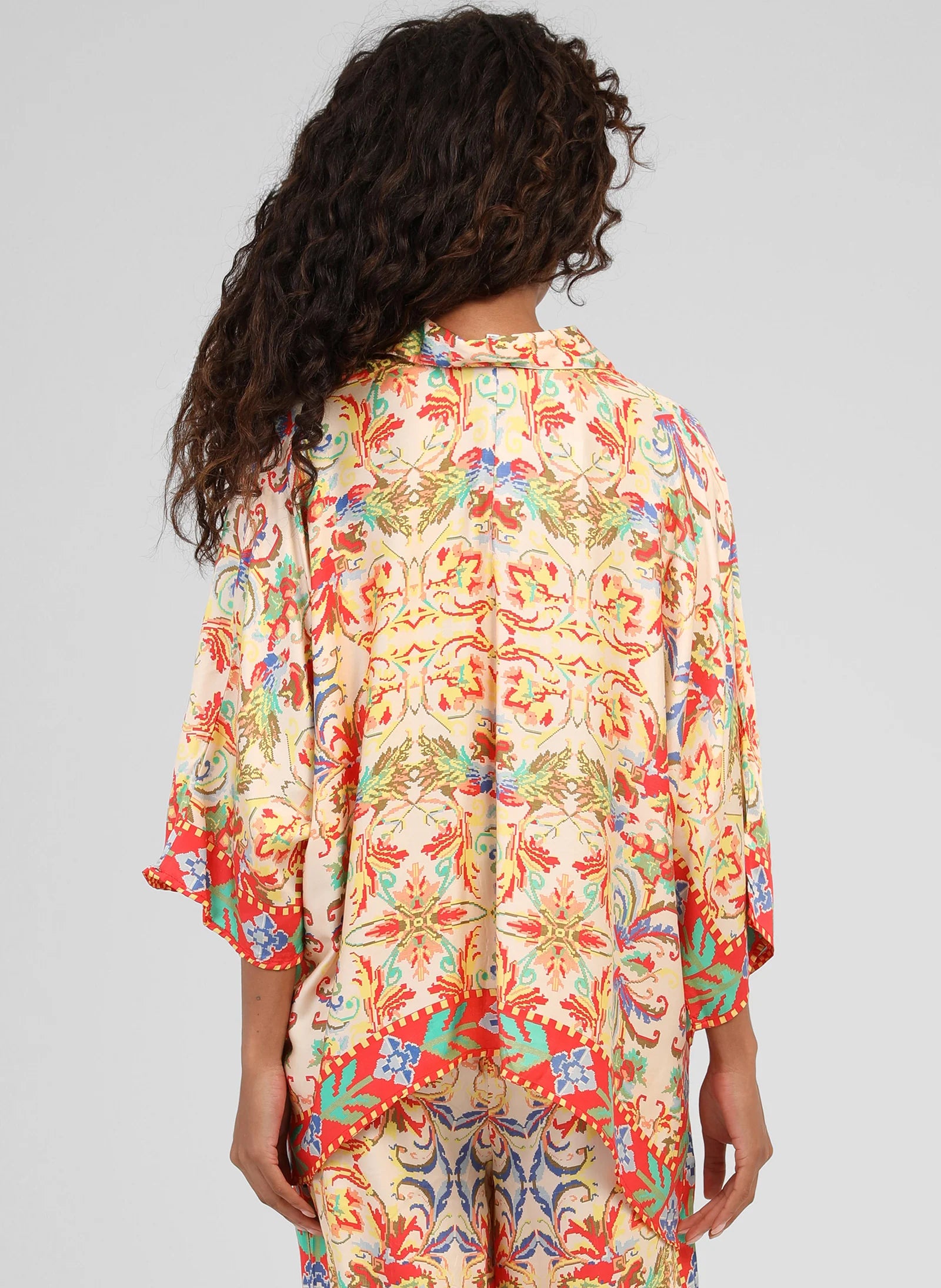 ANGE SARLENA Merida Ecru Shirt (ONE SIZE)