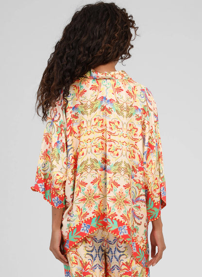 ANGE SARLENA Merida Ecru Shirt (ONE SIZE)