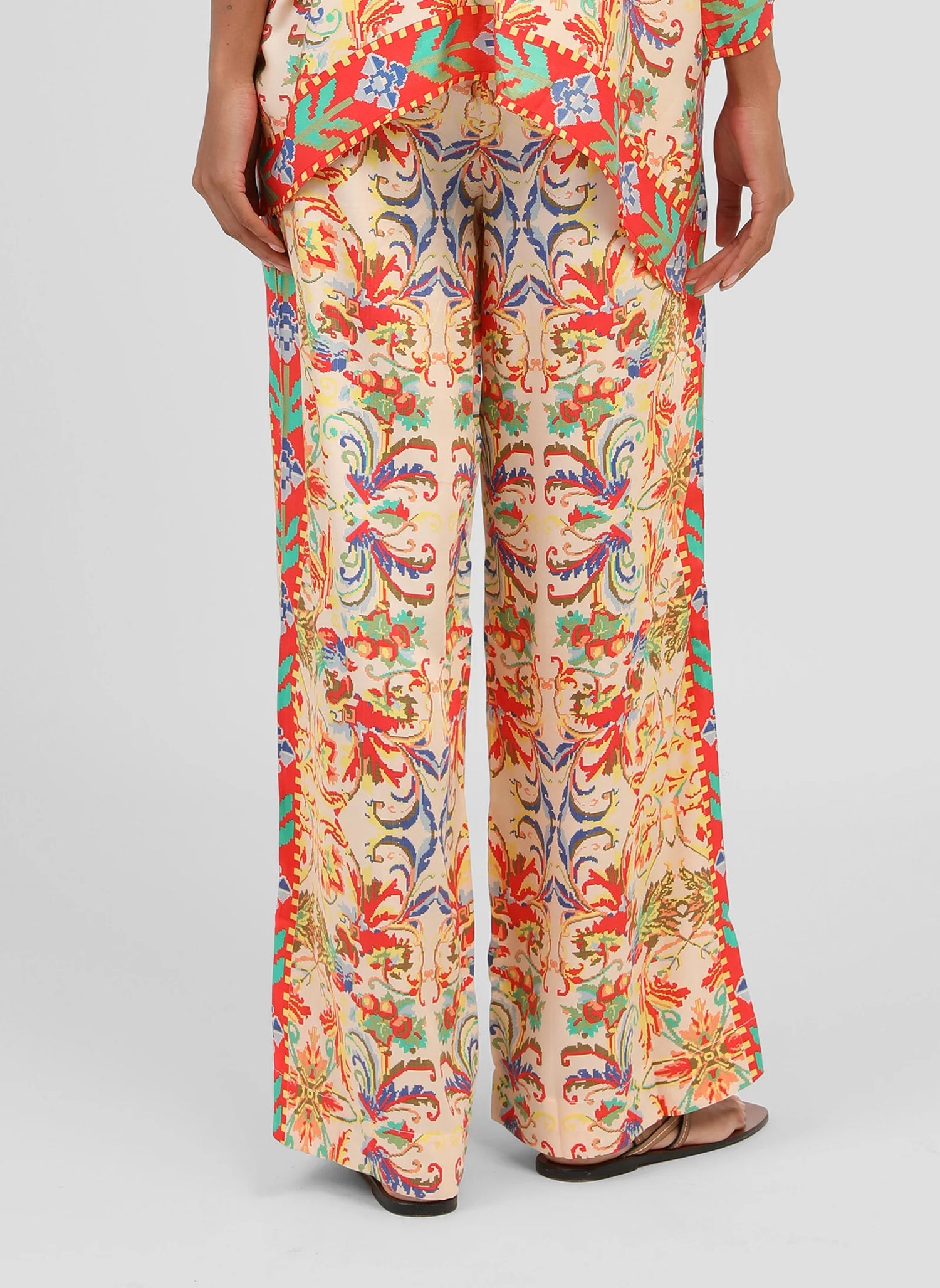 ANGE ROSSANA merida ecru pants