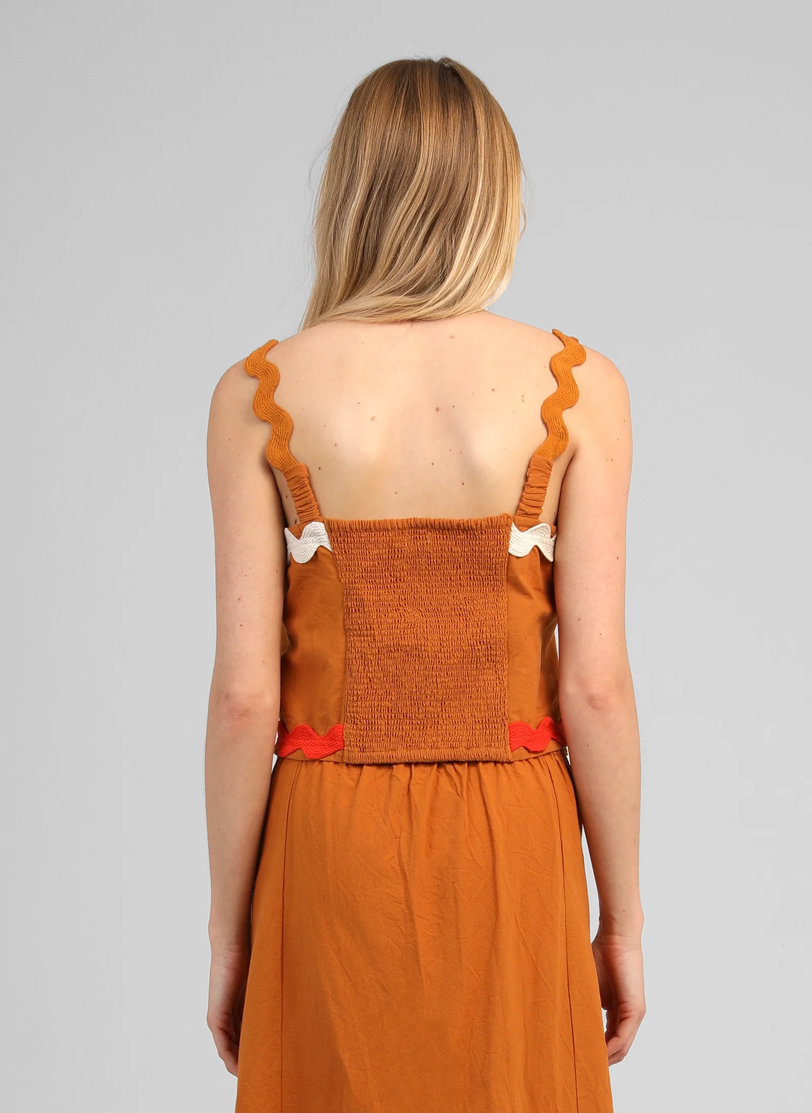 ANGE SOLINE Gold Tank Top