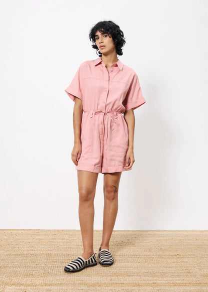 Frnch Lily Playsuit in Rose