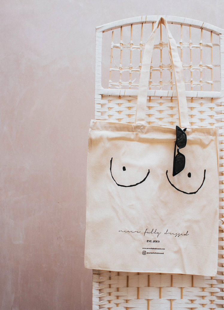 NFD Boob Tote Bag (ONE SIZE)