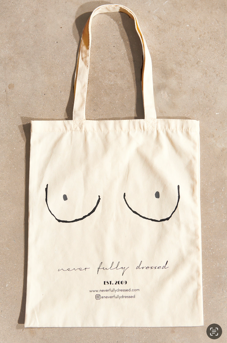NFD Boob Tote Bag (ONE SIZE)