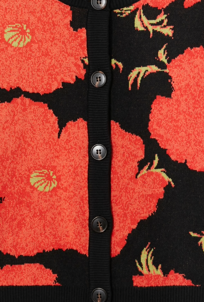 NFD Poppy Cardigan in Black