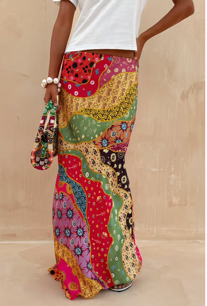 NFD Dorris Skirt in Morocco Print