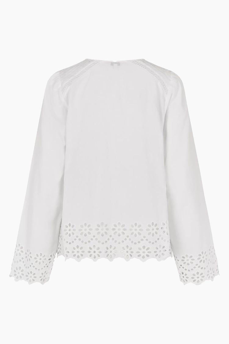 MbyM Beliza Cotton Shirt in White