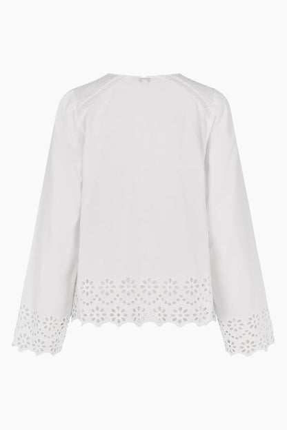 MbyM Beliza Cotton Shirt in White