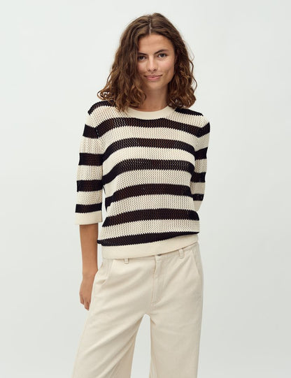 MbyM Neale-M Knitted T-shirt - Striped