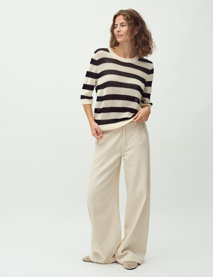 MbyM Neale-M Knitted T-shirt - Striped