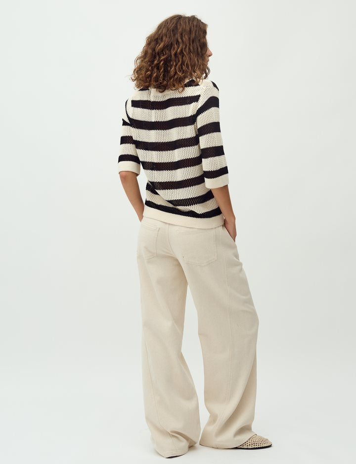 MbyM Neale-M Knitted T-shirt - Striped