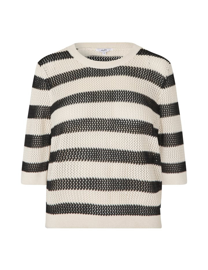 MbyM Neale-M Knitted T-shirt - Striped