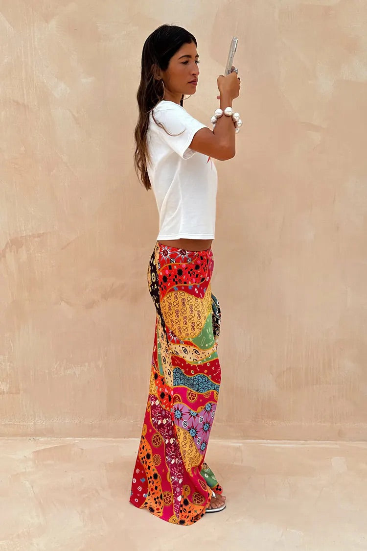 NFD Dorris Skirt in Morocco Print
